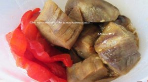 Рулет из лаваша с баклажаном и сладким перцем