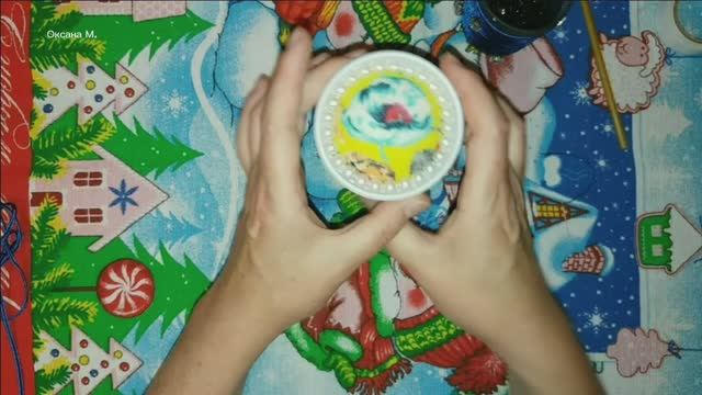 Игольница из баночки, подсвечник из рюмки. Рукоделие.mp4