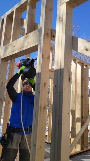 Каркасный дом ( строительство) Оконные проемы смотреть онлайн