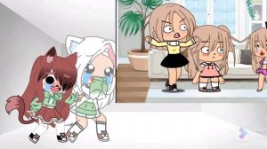 Смотрю гачу ржачу 1 часть гача клуб(с девушкой) #гачаклуб