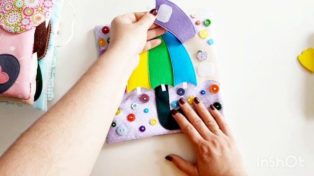 Книжка толстушка из ткани #Развивающая книга смотреть онлайн