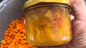 Варенье из апельсинов,лимонов,имбиря и облепихи.