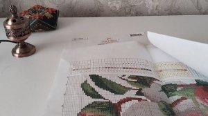 Что у меня на канве? Продвижения, старт. Вышивка крестом.