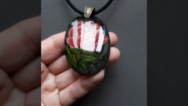 Кулон "Китайский пион" / Pendant " Chinese peony"
