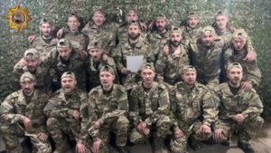 Апти Алаудинов "АХМАТ". Военнопленные 28-й ОМБр ВСУ поздравляют граждан РФ с Днём Победы