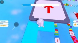 Играю в роблокс в oMega Obby Parkour 525 Stages