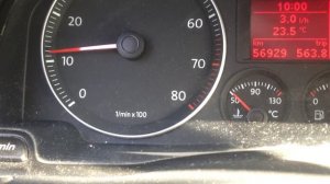Прыгают обороты на холодную(гольф плюс)