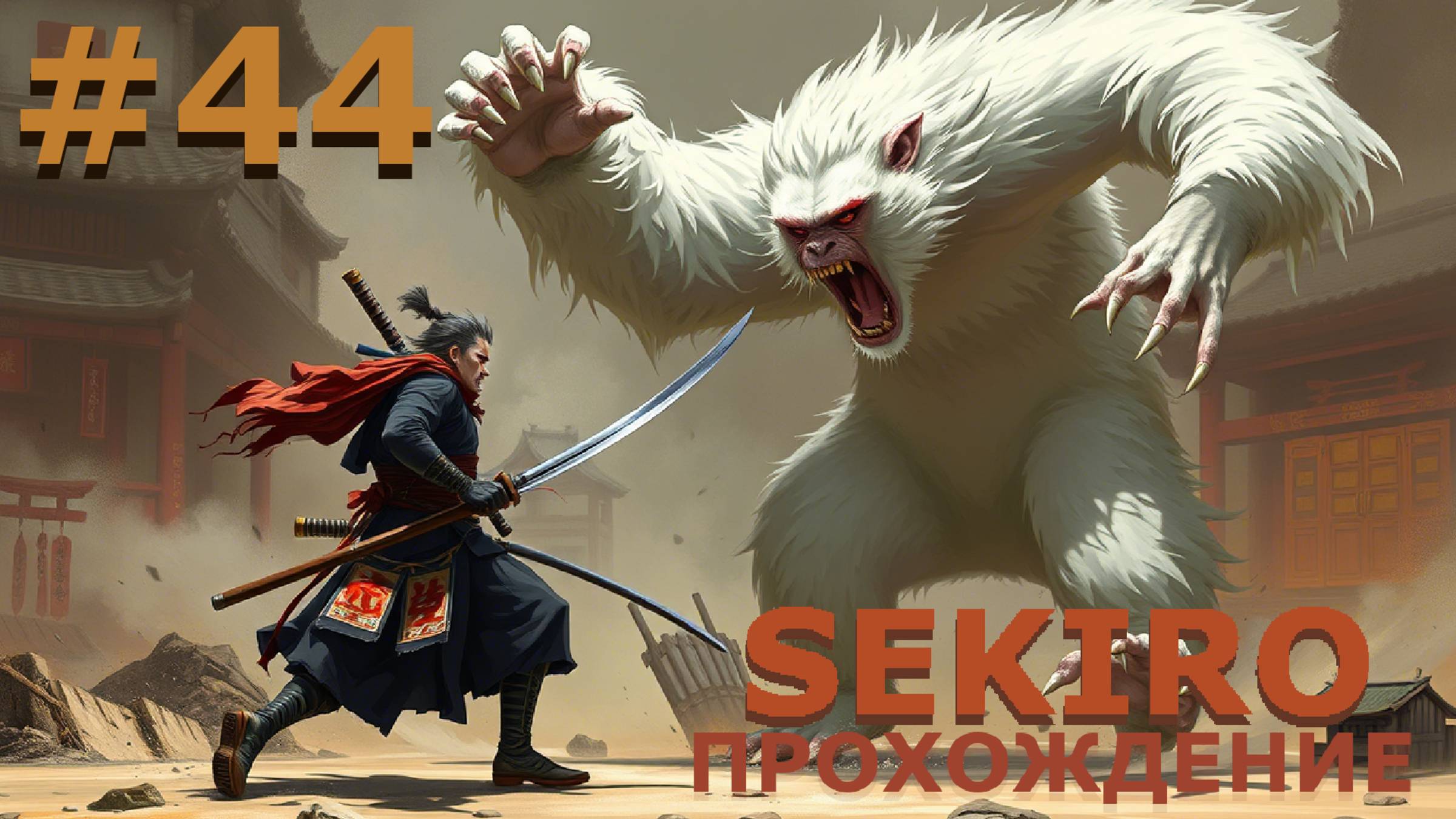 ИГРАЕМ В SEKIRO: SHADOW DIE TWICE| #sekiro| #44 ОБЕЗЬЯНА-СТРАЖ + СЕРДЦЕ ЗМЕЯ