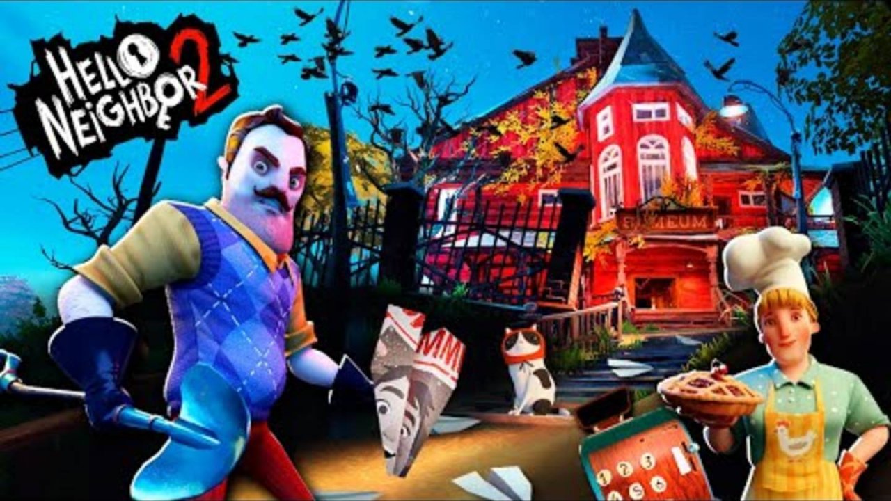 РАЗГДАЛ НОВЫЙ ТАЙНЫ Нашел пекарню и злую повариху И ТАК ЖЕ ЗЛОГО СОСЕДА Прохождение hello neighbor 2 смотреть онлайн