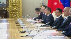 В Кремле начались российско-китайские переговоры