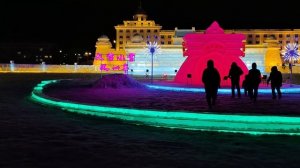 Ледовый городок в Маньчжурии 3