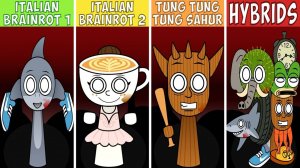 🔥 ВСЁ ITALIAN BRAINROT ПЕРСОНАЖИ 🔥 ИЗ SPRUNKI WENDA TREATMENT 😱 | INCREDIBOX SPRUNKI 😎 🔥