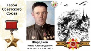 Шардаков Игорь Александрович. Герой Советского Союза. СОШ № 2 г.Очёр. Пермский край.