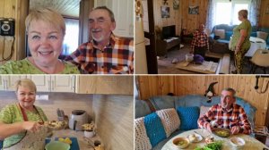 ГОТОВЛЮ ЩУЧЬЮ УХУ ПОБЫСТРЯЧКУ И ДВА САЛАТА ИЗ РЕДИСКИ, ДЛЯ ЛЁШИКА И ДЛЯ МЕНЯ. ЧТО ОБЕДАЕМ.
