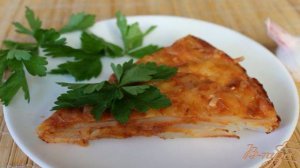 Творожная запеканка с картофелем и морковкой