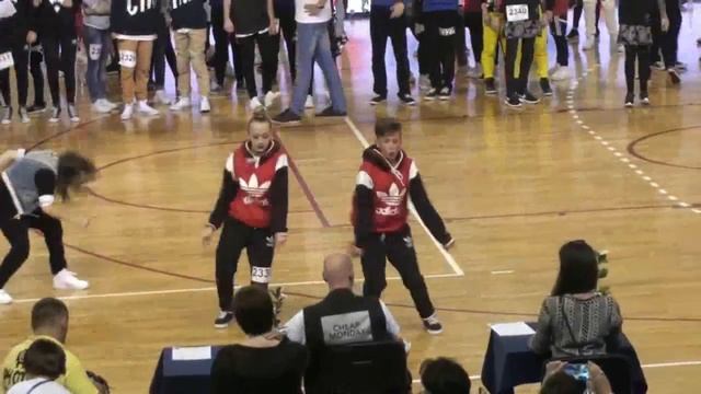 Чемпионат Европы по хип хопу! юниоры дуэты