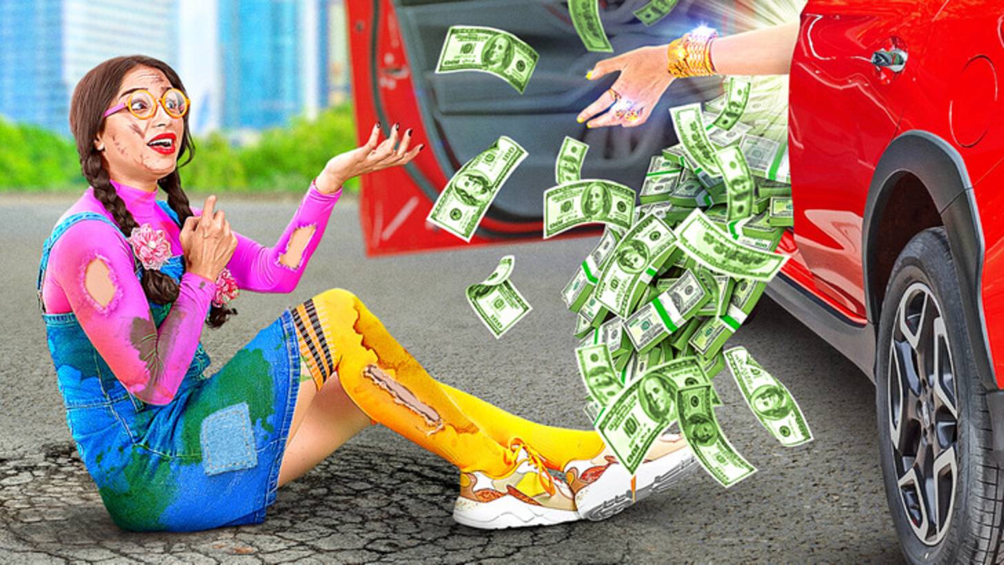 💰Меня усыновили миллиардеры 👨👩👧 Весёлые семейные истории
