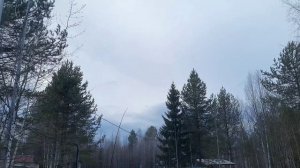 Как движется небо весной. Таймлапс