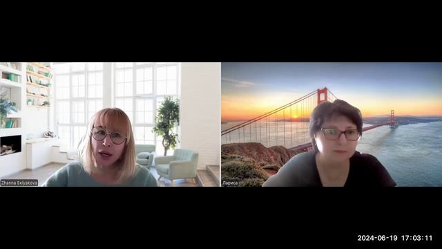 Отзыв после работы с куратором Ларисой Горобчук по созданию портфолио Жанны