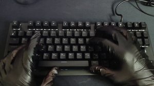 Саунд-тест клавиатуры Defender Dark Arts GK-375