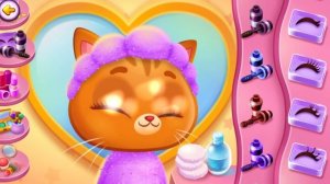 Суровый КОТИК БУБУ и МИМИ #3. Макияж для кота. Игра Bubbu & M