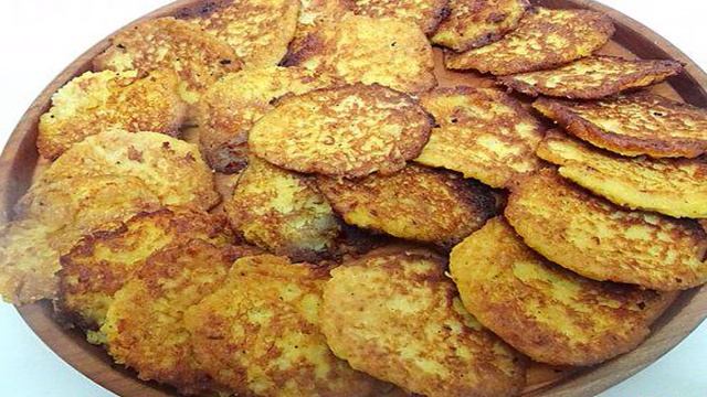 Драники с морковью