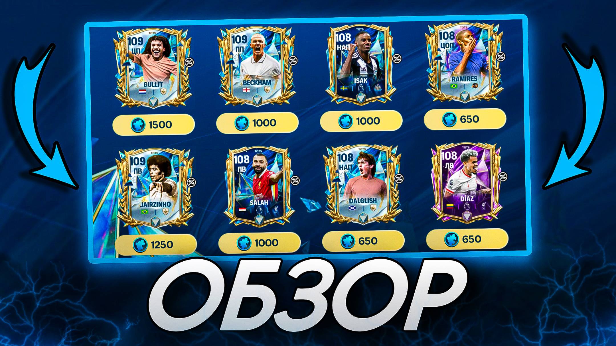 ОБЗОР ИГРОКОВ TOTS ПРЕМЬЕР-ЛИГИ В FIFA 25 MOBILE! (ФИФА 25 МОБАЙЛ)