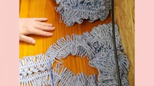 220. Вязание на вилке. Ч.2