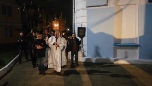 Крестный ход на Пасху