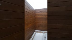 Строительство бани из профилированного минибруса.Гор