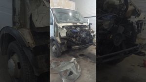 Замена старой морды газель, на новую!
