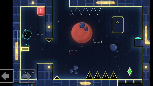 прохождение неизвестного уровня в геометри Даш смотреть онлайн