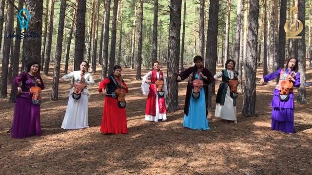 Қазақ оркестрінің альт-қобызшылар тобының орындауындағы Шәмші әндерінен "Попурри" смотреть онлайн