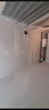 Электромонтажные работы в однушке (кухня). Калининград.