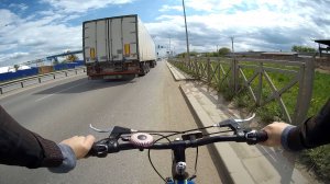 Самара. Майское велопутешествие под Кировский мост