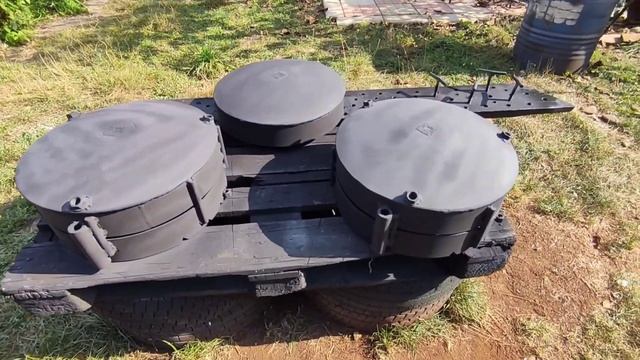 мангал під ватру, сковороду, казан смотреть онлайн