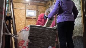 Начали делать внутреннюю отделку веранды. 22.03.2025