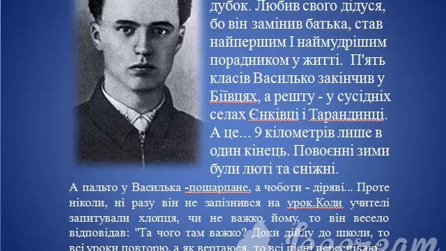 Василь Симоненко 7клас
