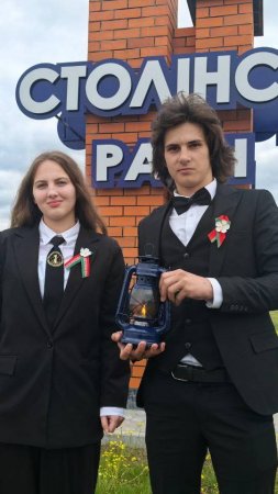 Полина Вишневская и Андрей Кондер приняли участие в торжественной церемонии передачи частички ВО