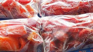 Заморозка перцев на зиму..