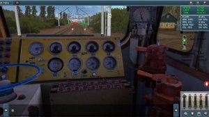 На ВЛ80р-1854 с грузовым поездом от Курска до Полевой. Trainz 12 android