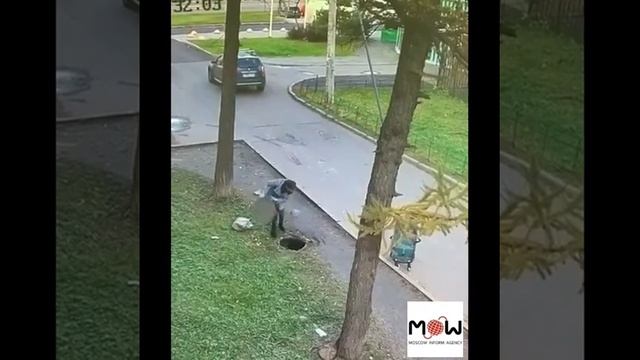 Ребенок провалился в канализационный люк в Набережны? смотреть онлайн