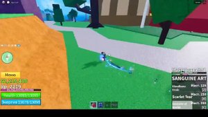 ОБЗОР СТИЛЬ БОЯ САНГВИАРТ В БФ | БЛОКС ФРУКТ