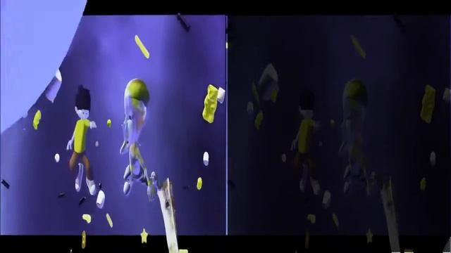 Видео для лечения амблиопии левого глаза с помощью VR очков/шлема виртуальной реальности