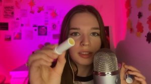 асмр ем свою косметику | звуки рта и блеска