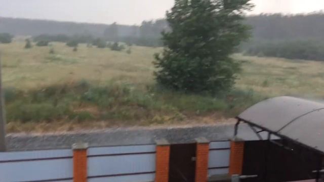 Град в селе Путровка Киевская область 23.06.2019