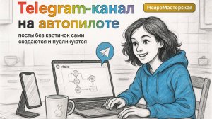 Видео-обзор мастер-класса по автоматизации Телеграм-канала: посты без картинки