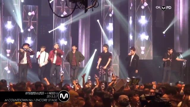 MPD 'I NEED U' 
M!COUNTDOWN 2015.05.07
BTS Fancam No.1 Encore