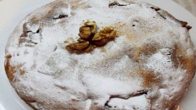 Ореховый пирог с пропиткой