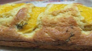 Кекс с апельсином